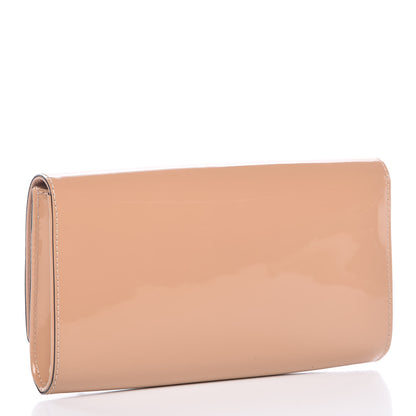 Louis Vuitton Patent Louise Clutch Nude 3 of 8