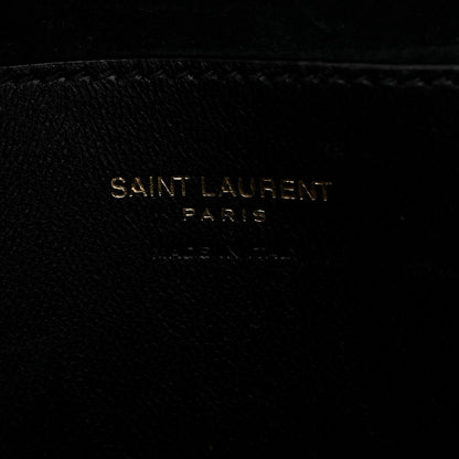Saint Laurent Smooth Calfskin Le 5 A 7 Mini Hobo Black 6 of 9