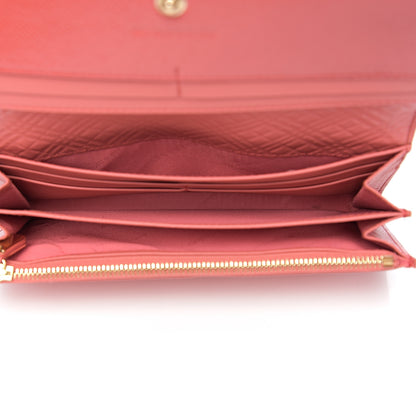 Burberry Patent Porter Continental Wallet Coral 4 of 6