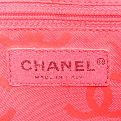 Chanel Calfskin Quilted Large Cambon Bowler Black White 6 of 10