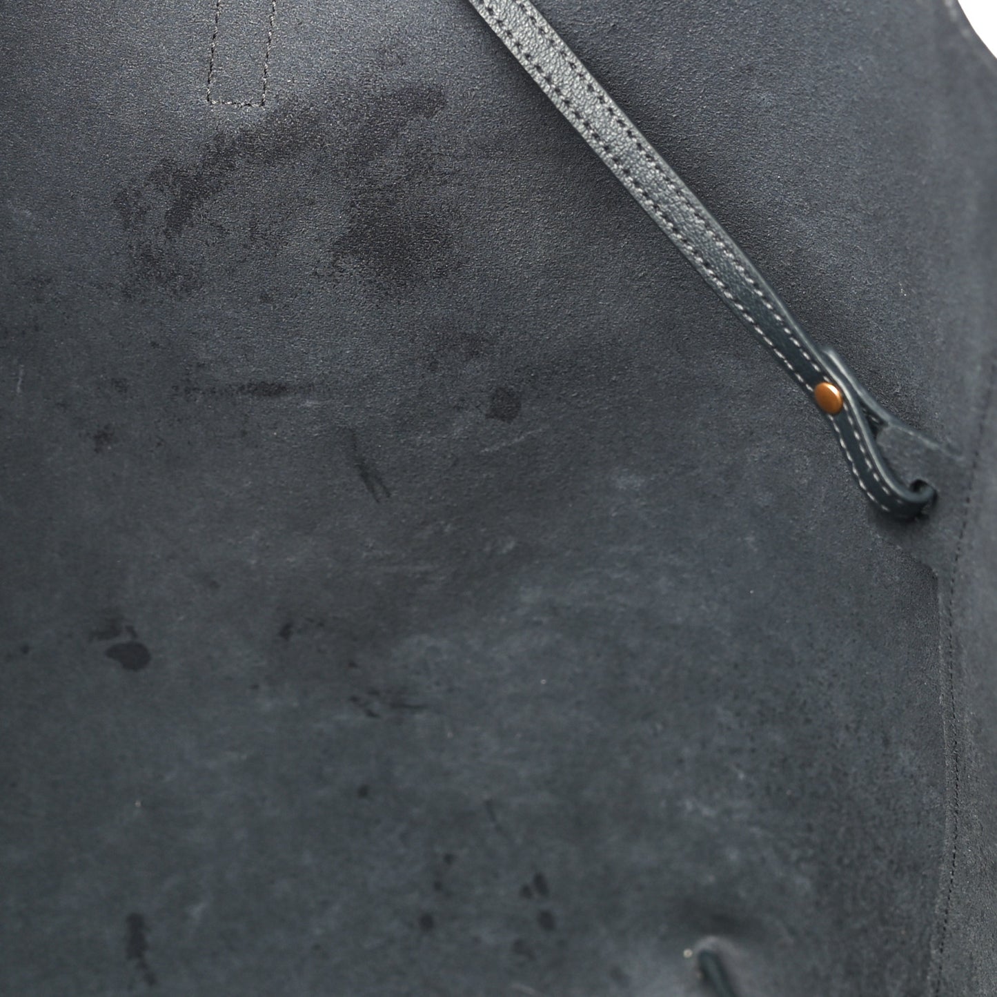 Calfskin Large Shopping Tote Dark Grey