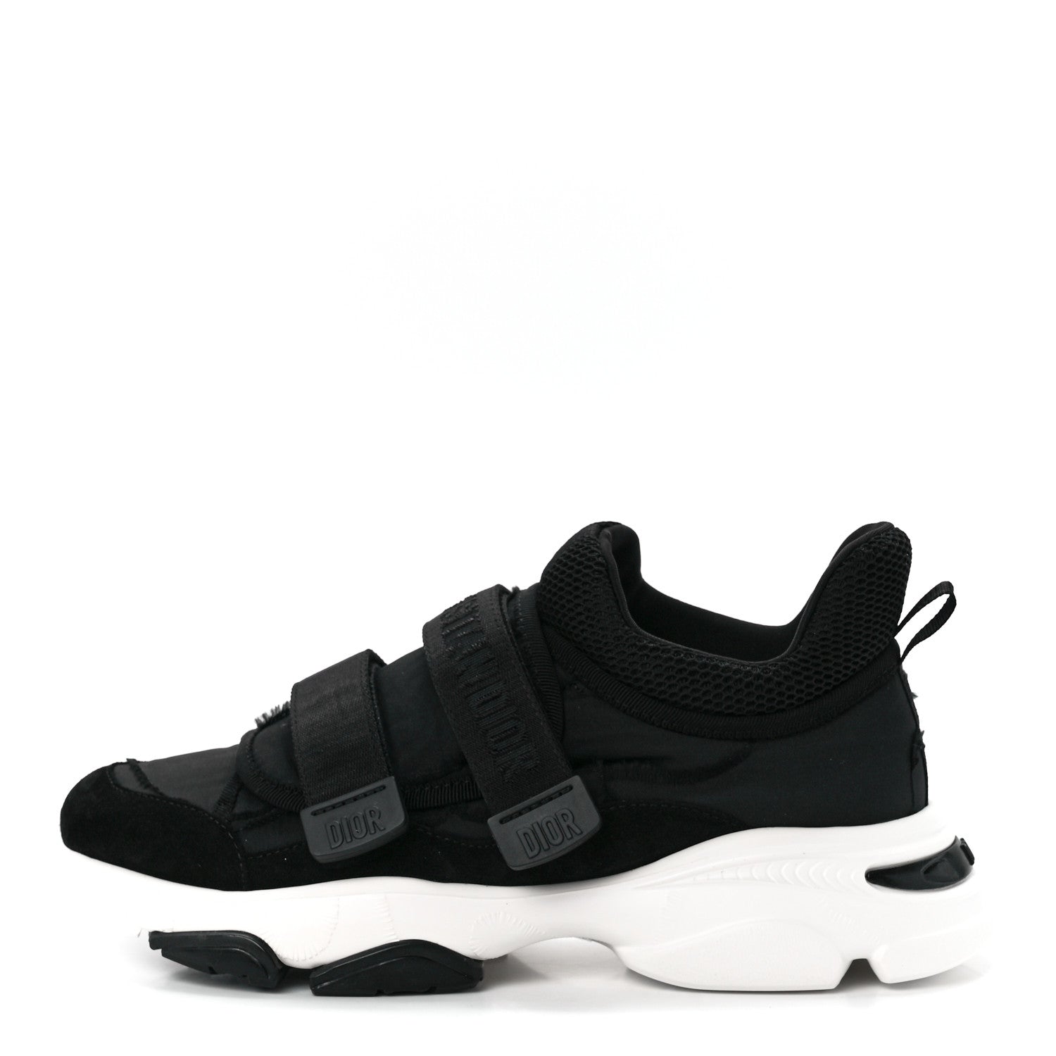 Christian Dior Technical Fabric Nylon Camouflage Womens D-Wander Sneakers 37 Black 1 of 8