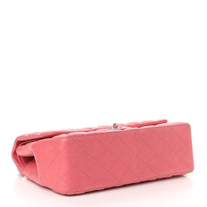 Chanel Lambskin Quilted Jumbo Double Flap Pink 4 of 15