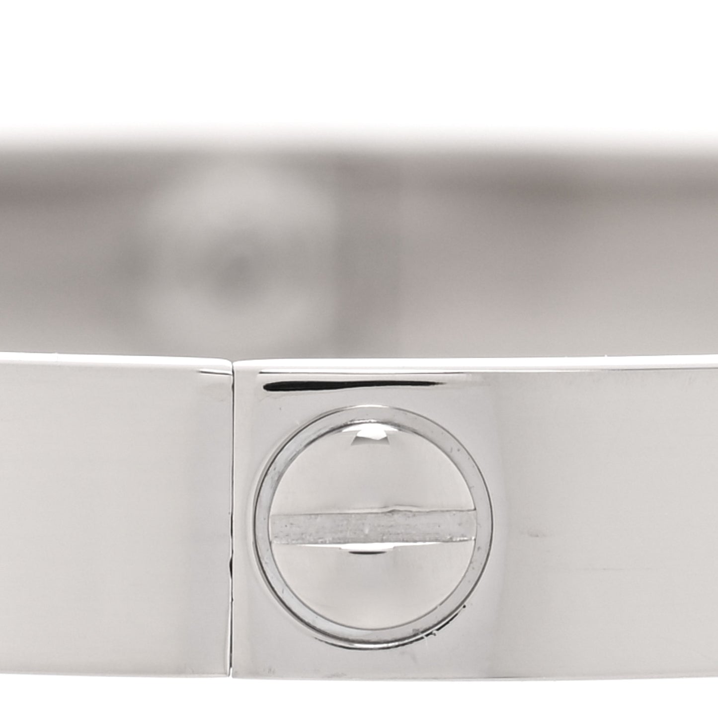 18K White Gold LOVE Bracelet 18