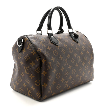 Louis Vuitton Monogram Speedy Soft 30 Dark 3 of 9