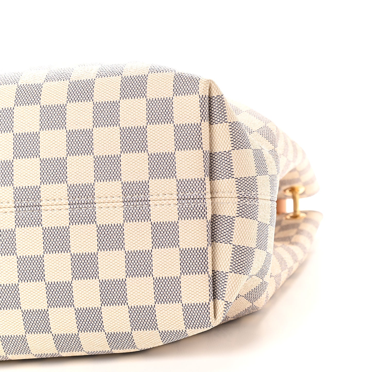 Damier Azur Graceful MM Rose Ballerine