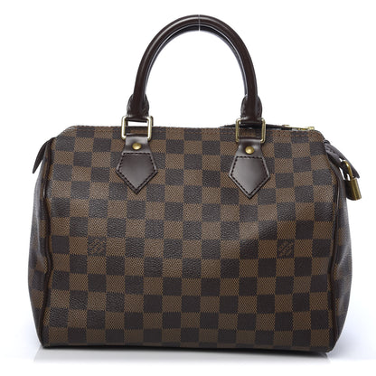 Louis Vuitton Damier Ebene Speedy 25 1 of 11