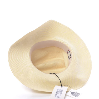 Gucci Raffia Double G Bucket Hat S Ivory 5 of 7