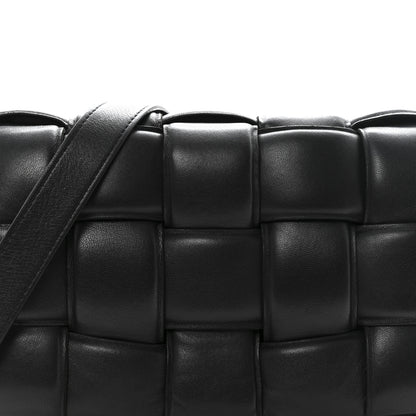 Bottega Veneta Nappa Maxi Intreccio Padded Cassette Crossbody Bag Black 8 of 14