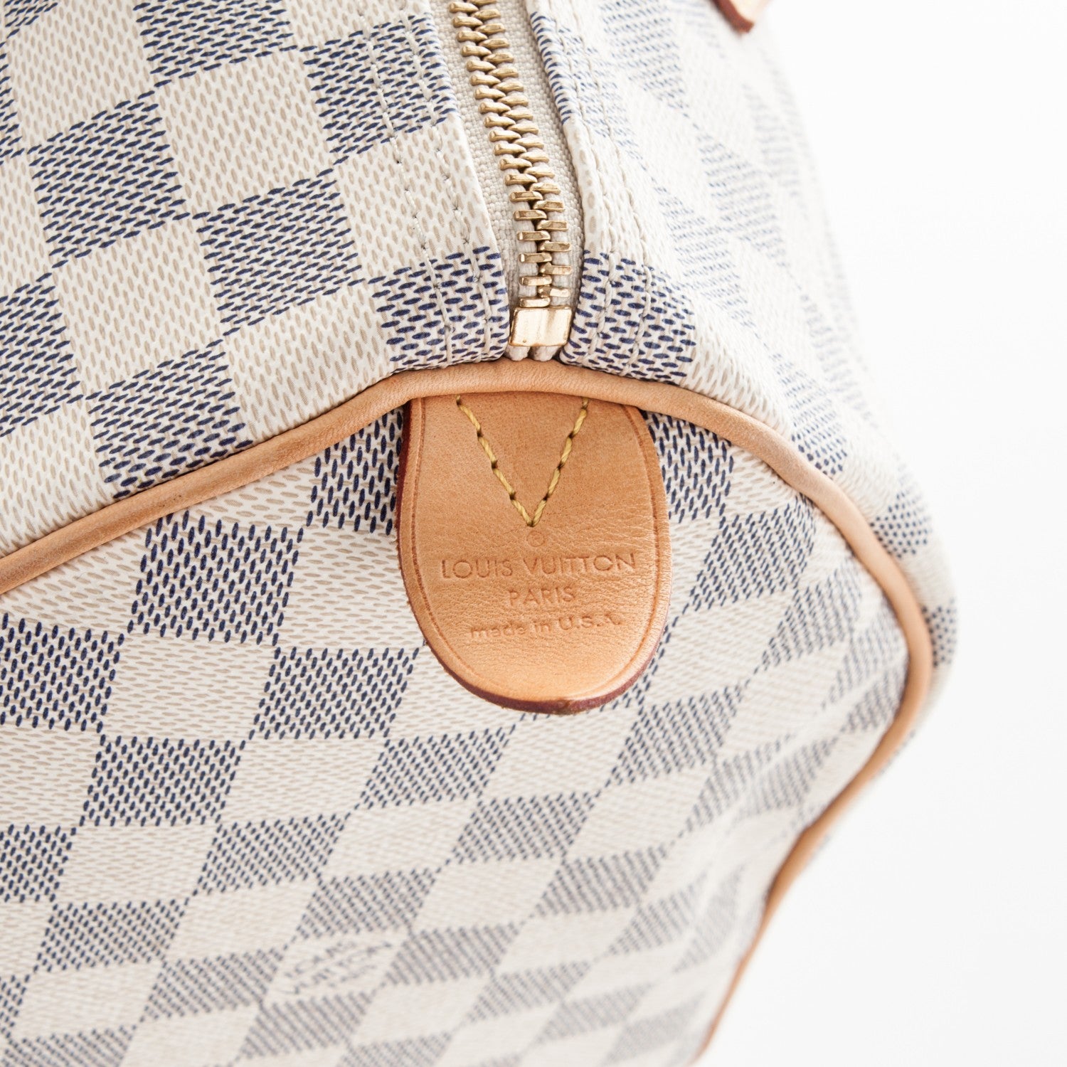 Louis Vuitton Damier Azur Speedy 30 6 of 6
