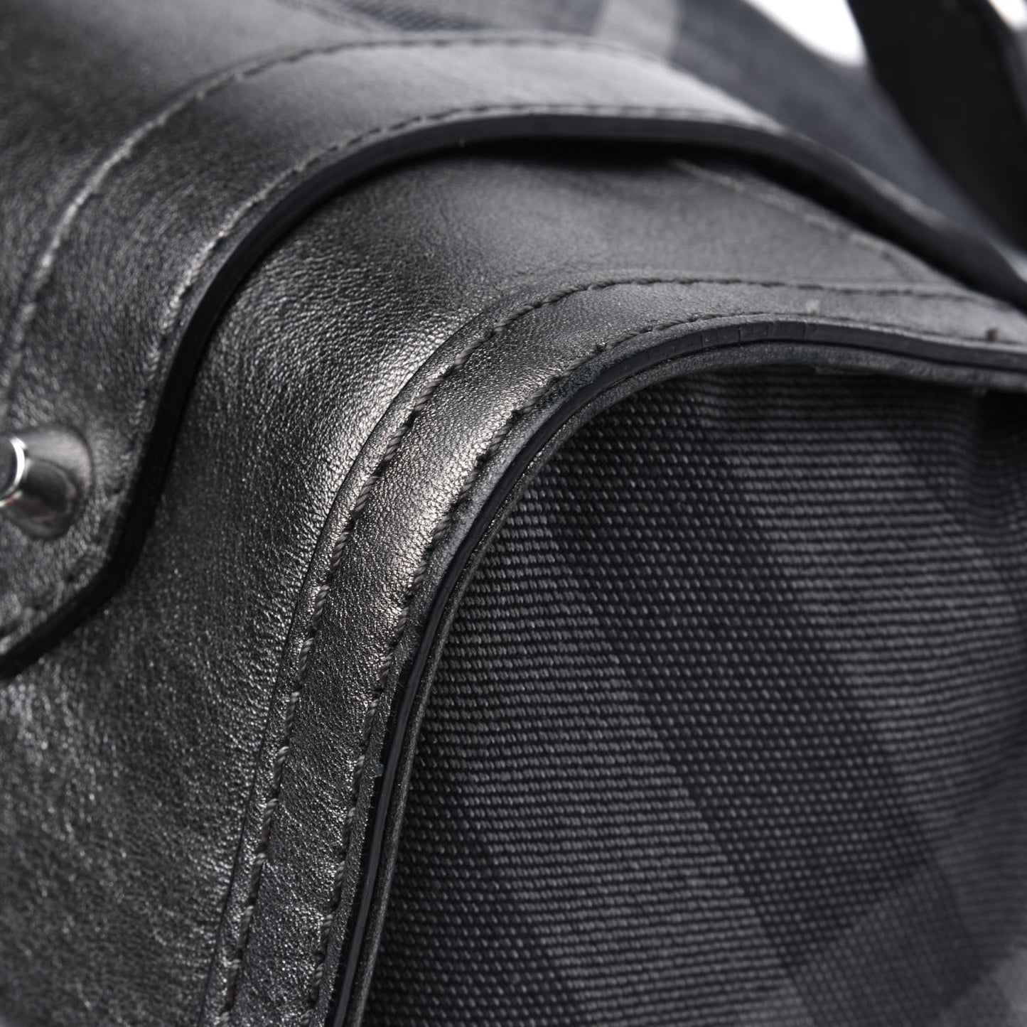 Shimmer Check Pilgrim Satchel Pewter