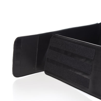 Chanel Lambskin Quilted Wide Belt M Black 4 of 7