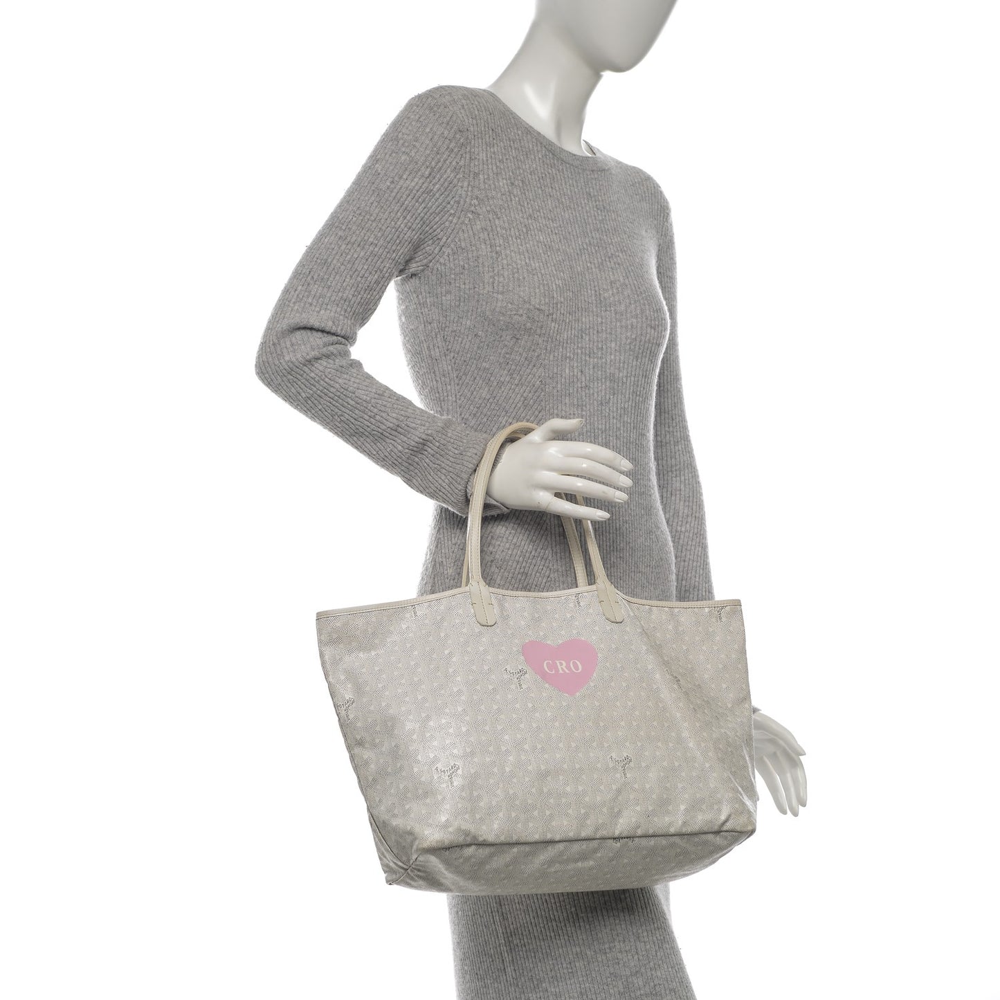 Goyardine Saint Louis PM White