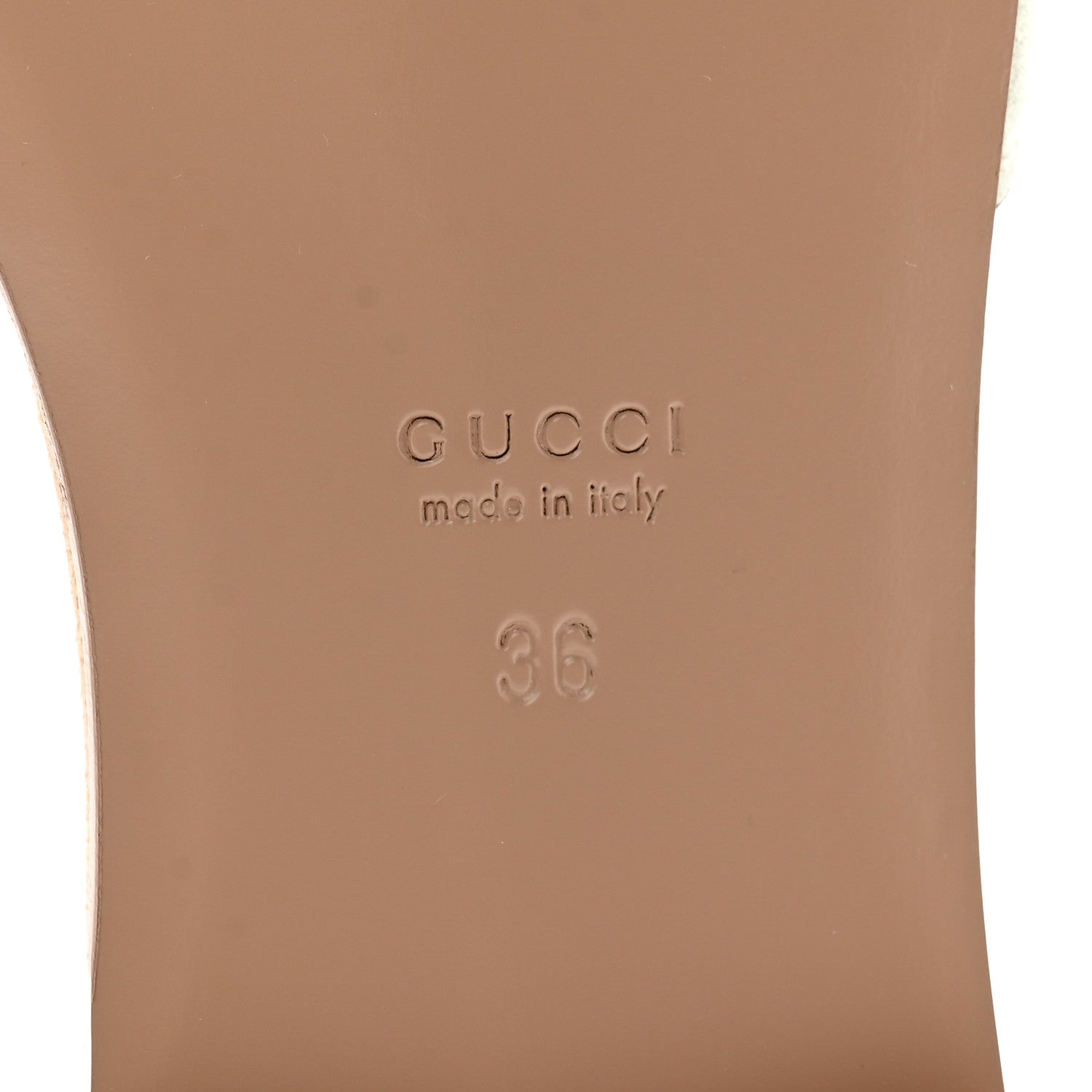 Gucci Kid Scamosciato Interlocking G Cut Out Slide Sandals 36 Pale Green 7 of 10