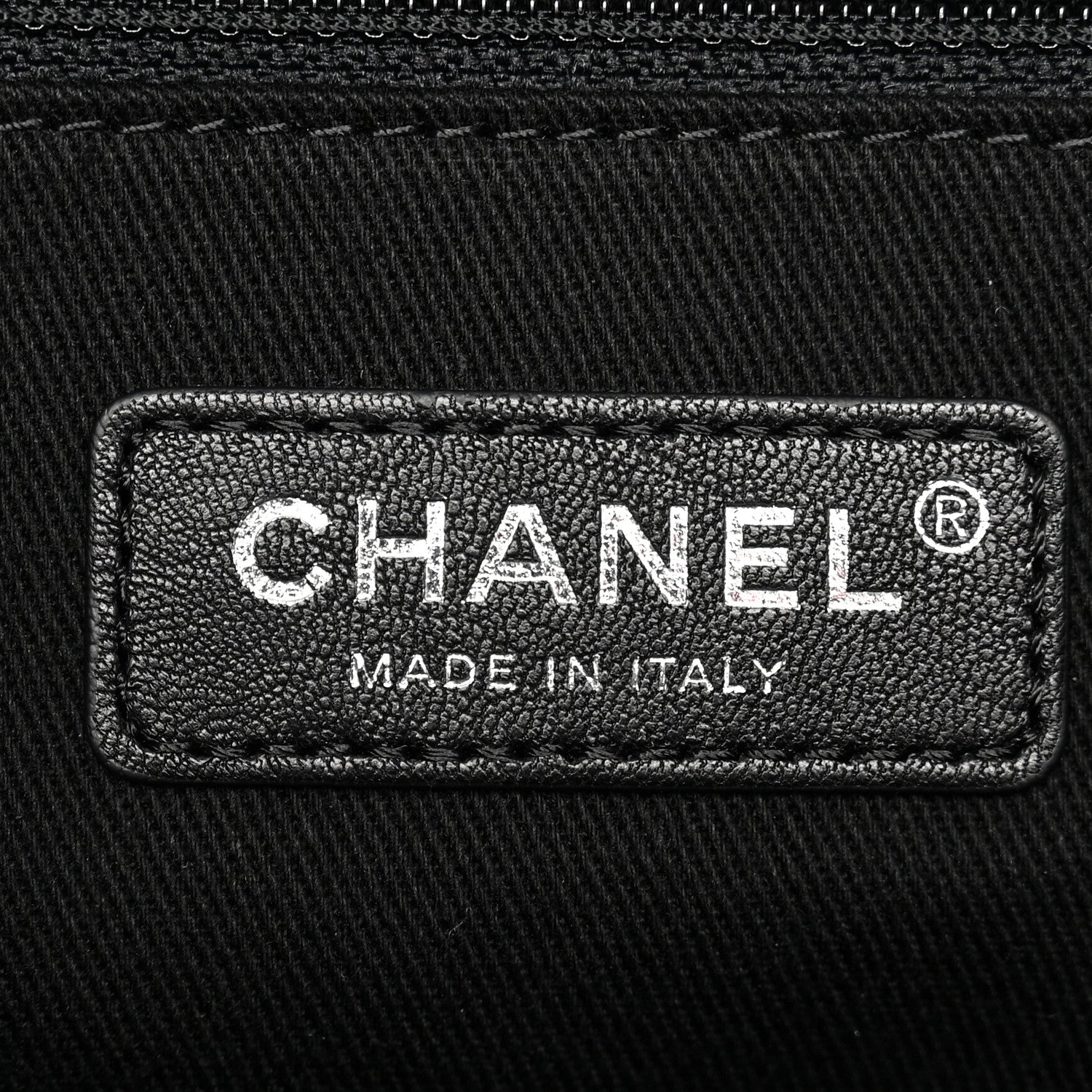 Chanel Canvas Sequin Small Deauville Tote Charcoal 6 of 11