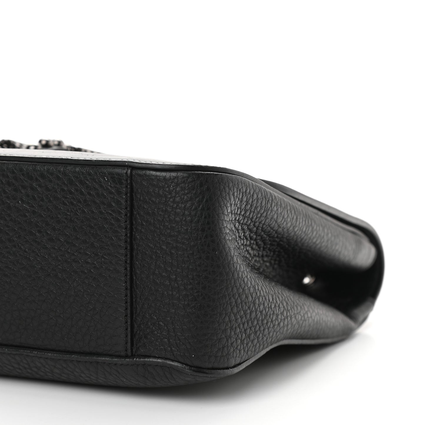 Calfskin Small Sweet Charity NV Shoulder Bag Black