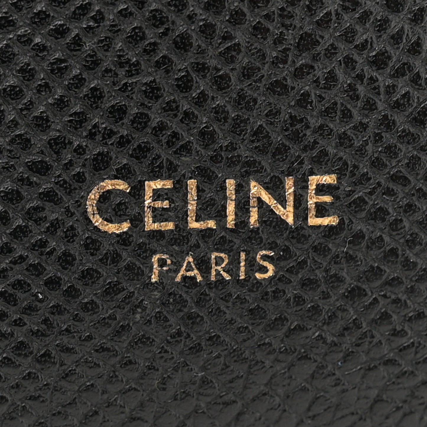 Grained Calfskin Nano Belt Bag Black