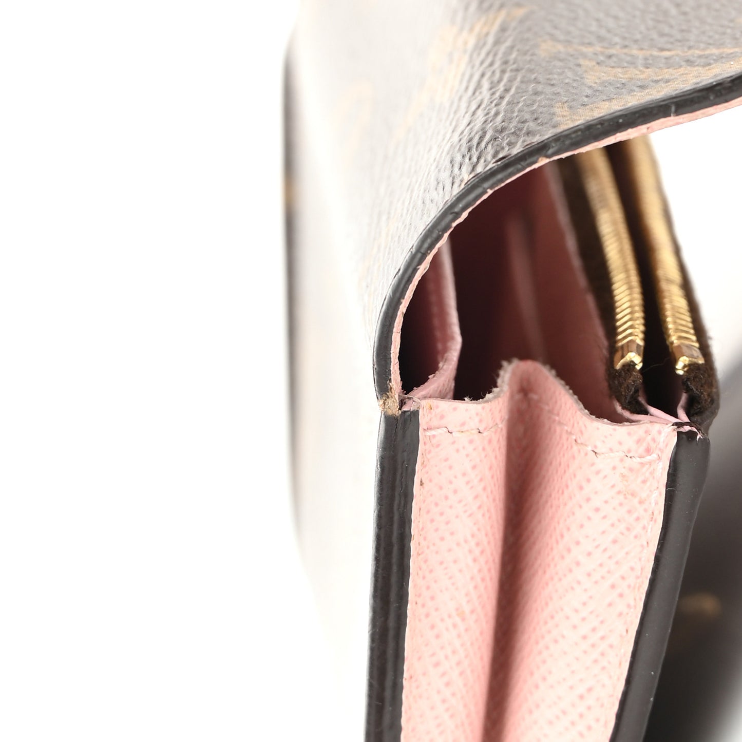 Monogram Rosalie Coin Purse Rose Ballerine