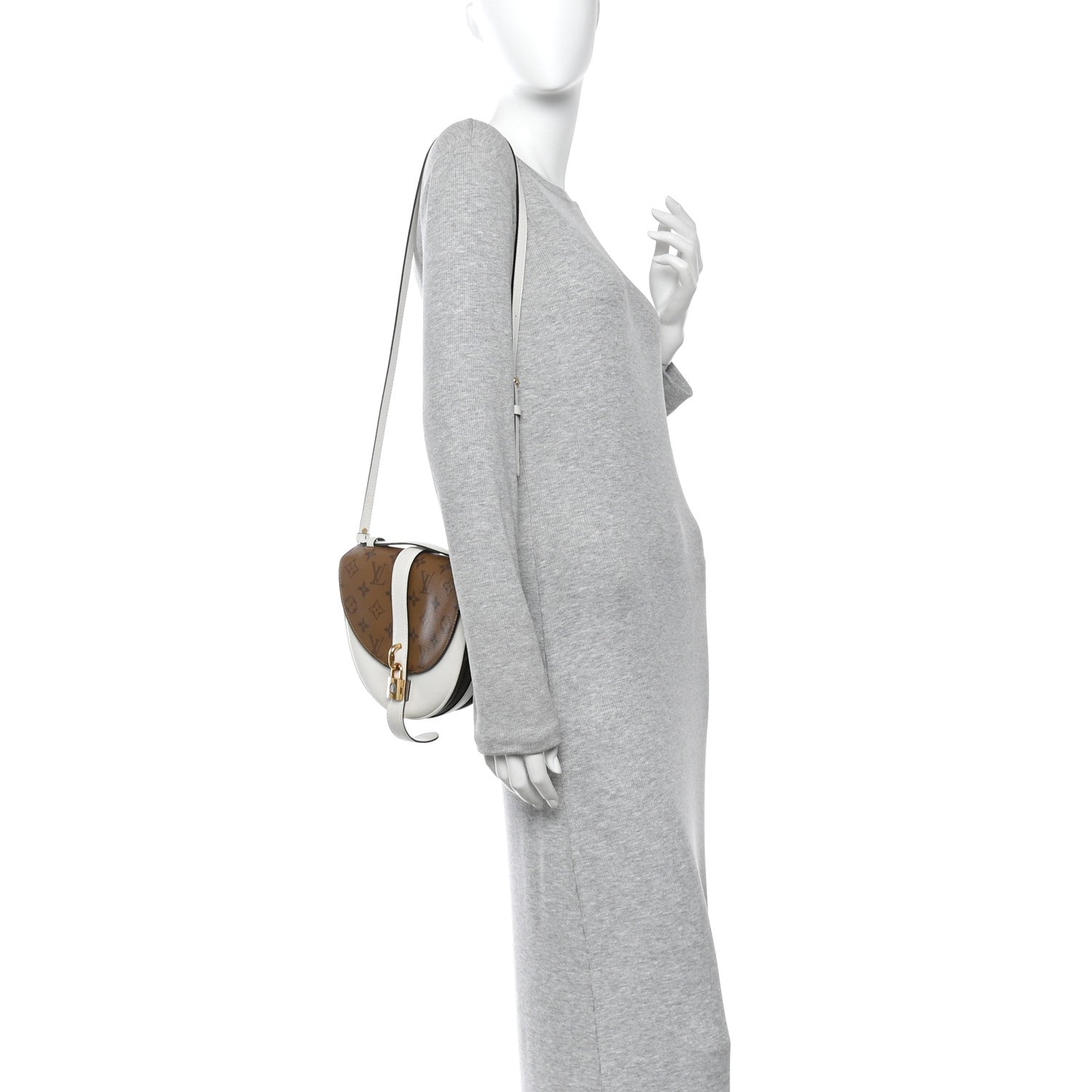 Louis Vuitton Reverse Monogram Chantilly Lock White 1873706