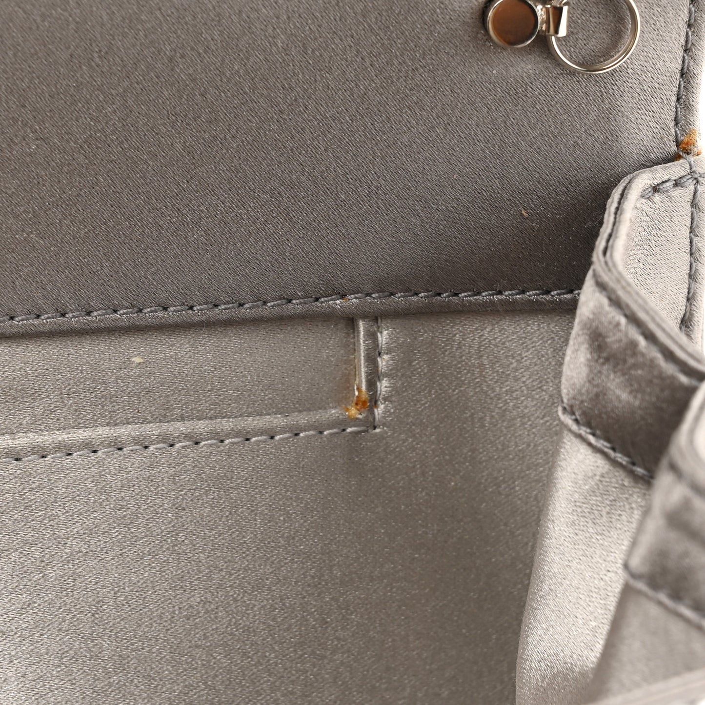 Swarovski Crystal Ritz Fizz Clutch Champagne Silver