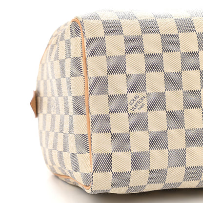 Louis Vuitton Damier Azur Speedy 25 8 of 9