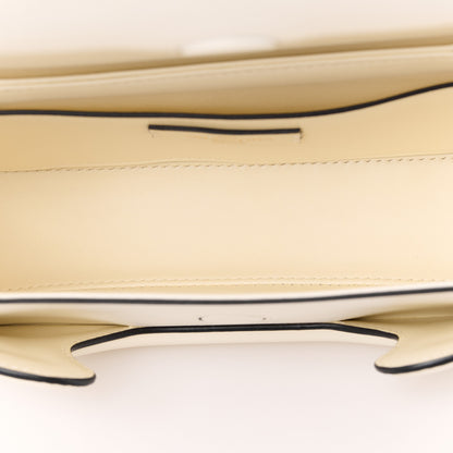 Valentino Garavani Vitello Sculpture Shoulder Bag Ivory 5 of 12