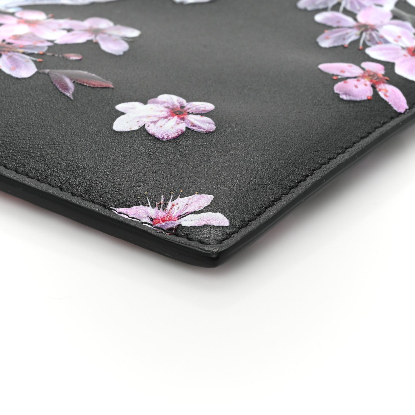 x Sorayama Calfskin Zipped Pouch Black