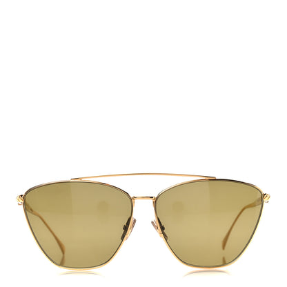 Fendi Metal Sunglasses FF 0438/S Gold 2 of 8