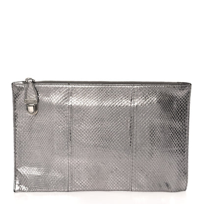 Prada Ayers Pouch Clutch Cromo 1 of 7