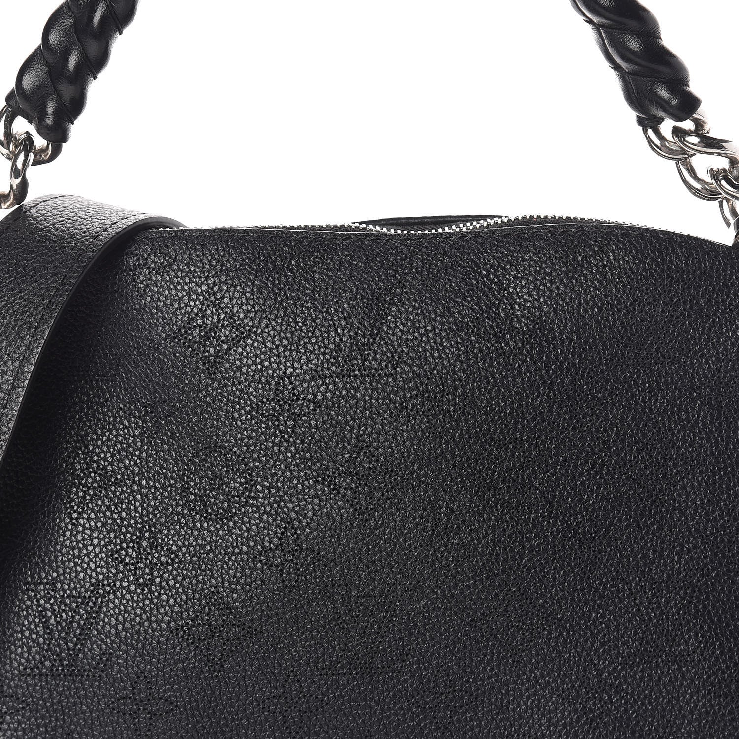 Louis Vuitton Mahina Babylone Chain BB Black 7 of 9