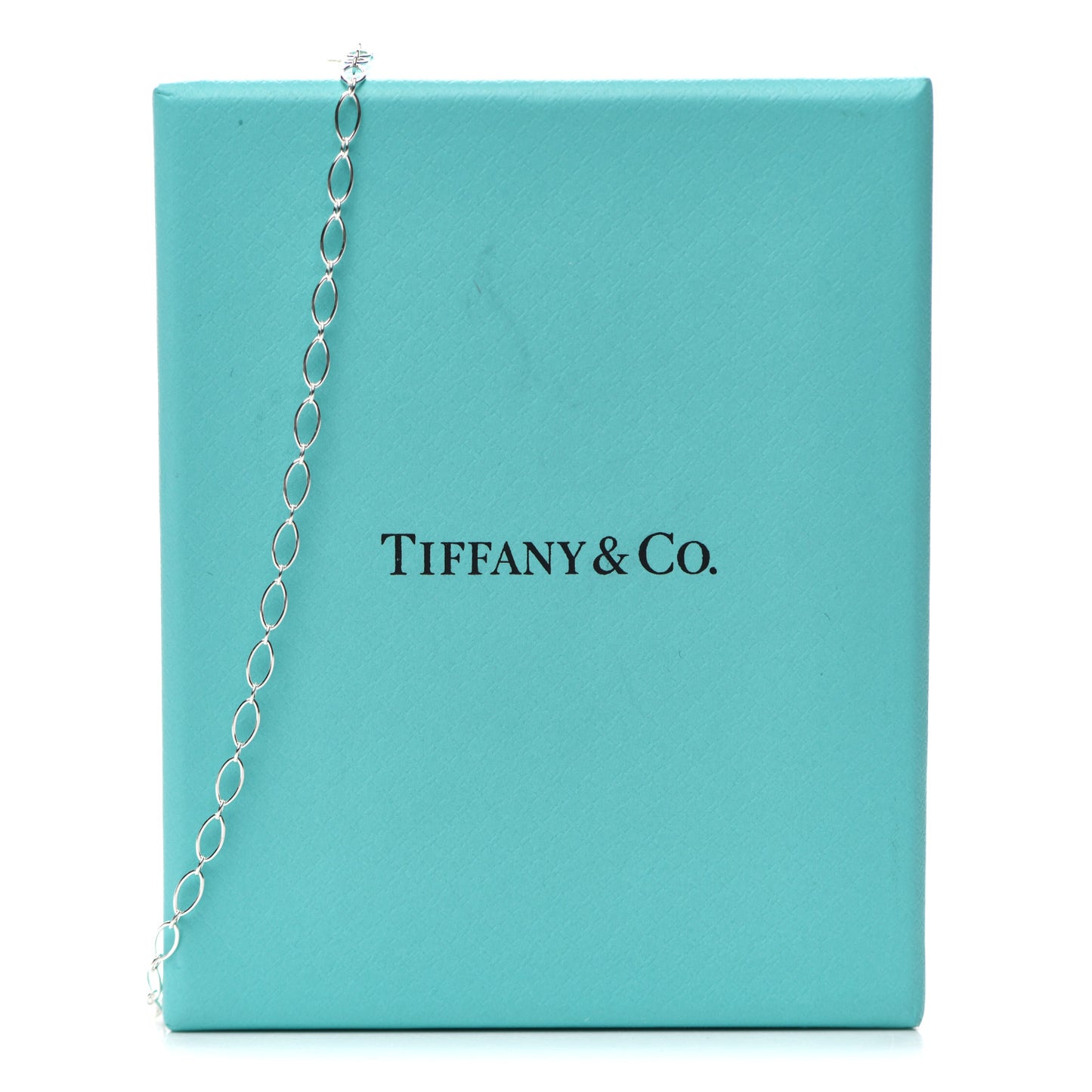 Sterling Silver Oval Link Chain Necklace 36"
