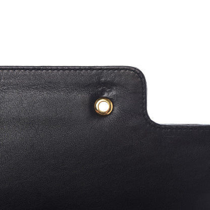 Gucci Suede Chain Clutch Black 9 of 9