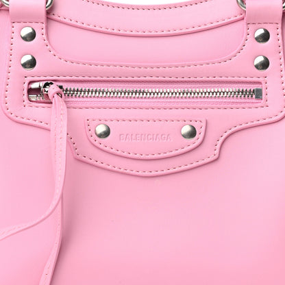 Balenciaga Smooth Calfskin Neo Classic Silver Hardware S City Candy Pink 8 of 15