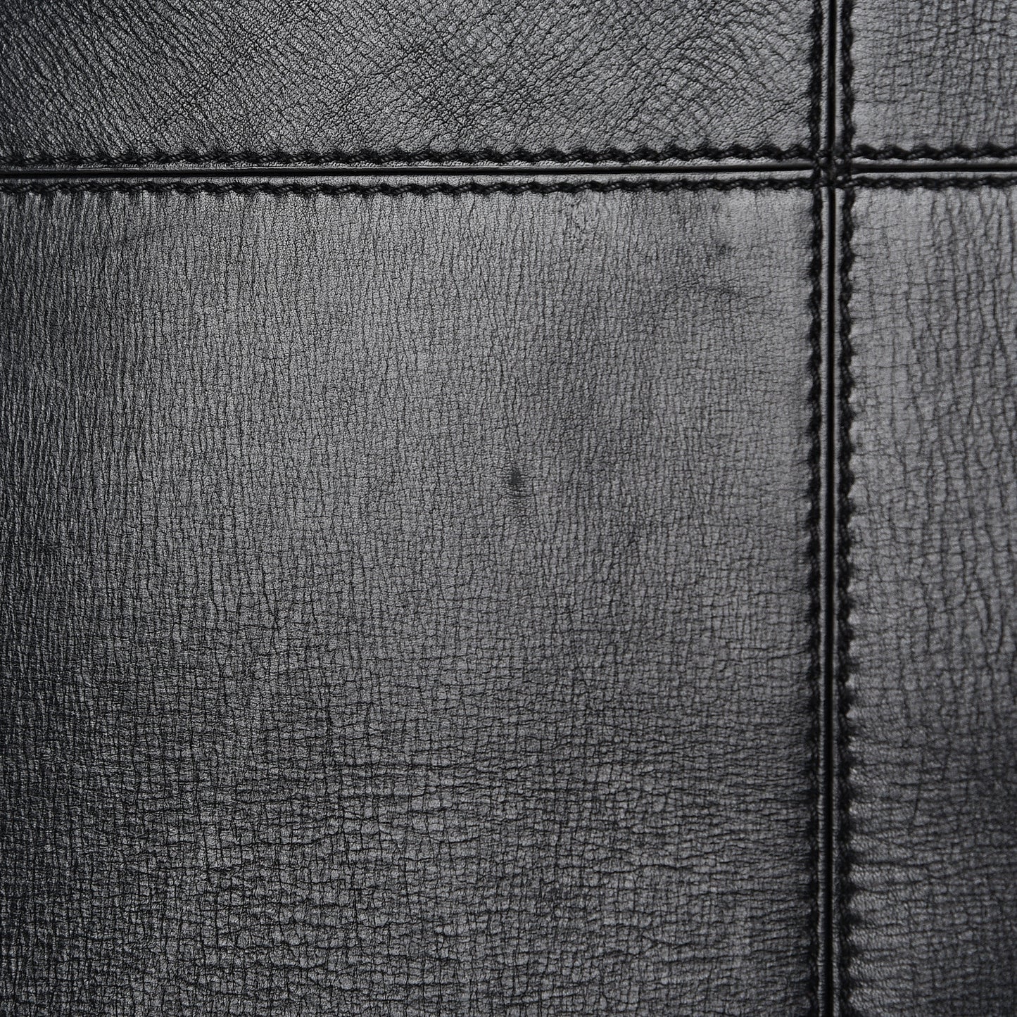 Textured Calfskin Medium Palma Nightingale Black