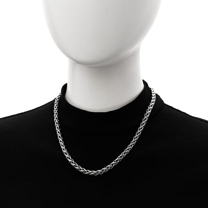 David Yurman Sterling Silver 14K Yellow Gold 6mm Wheat Chain Necklace 2 of 4