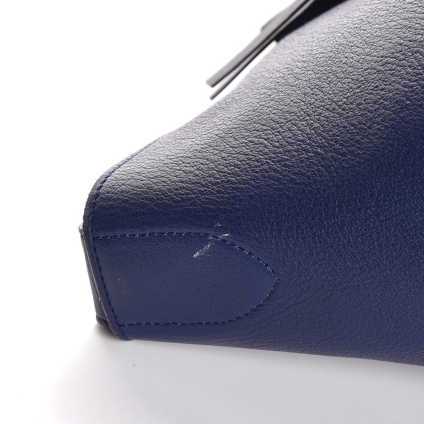 Supple Calfskin Medium Phantom Luggage Indigo