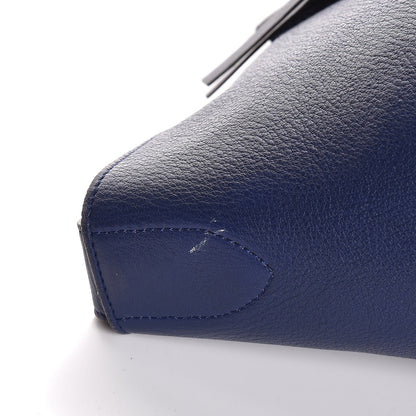 Celine Supple Calfskin Medium Phantom Luggage Indigo 15 of 24