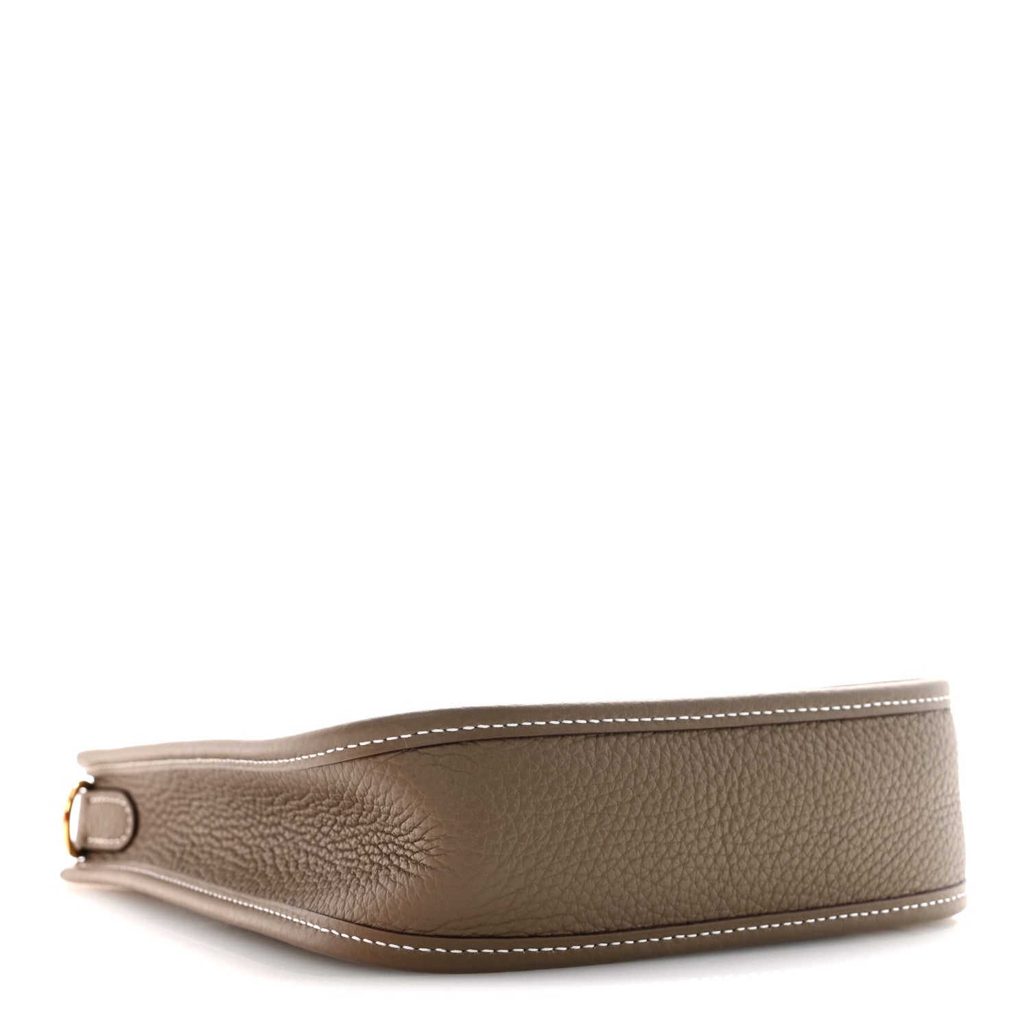 Hermes Taurillon Clemence Amazone Evelyne TPM Etoupe Bleu Indigo 4 of 12