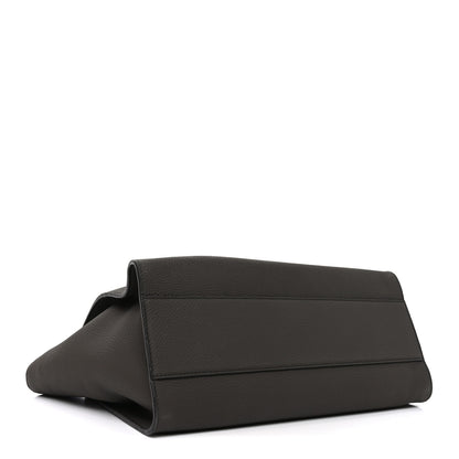 The Row Matte Grained Calfskin Marlo 14 Mid Grey 3 of 8