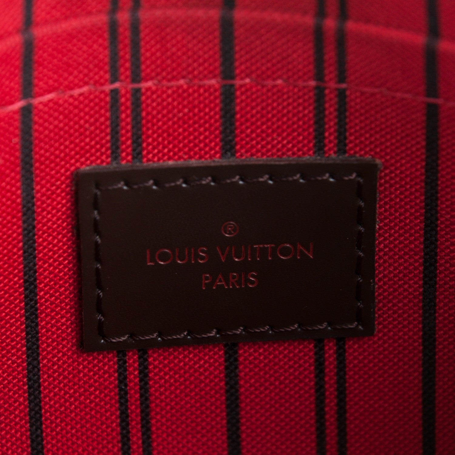 Louis Vuitton Damier Ebene Neverfull MM GM Pochette 6 of 8