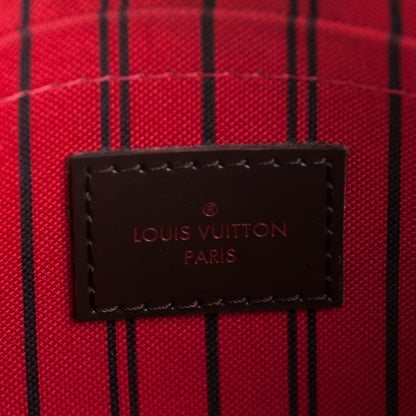 Louis Vuitton Damier Ebene Neverfull MM GM Pochette 6 of 8