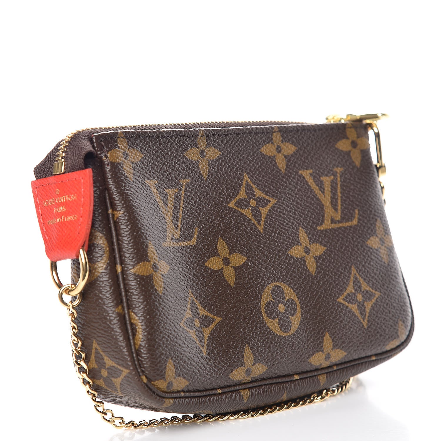 Louis Vuitton Monogram 2018 Christmas Animation Mini Cats Pochette Accessories 3 of 7