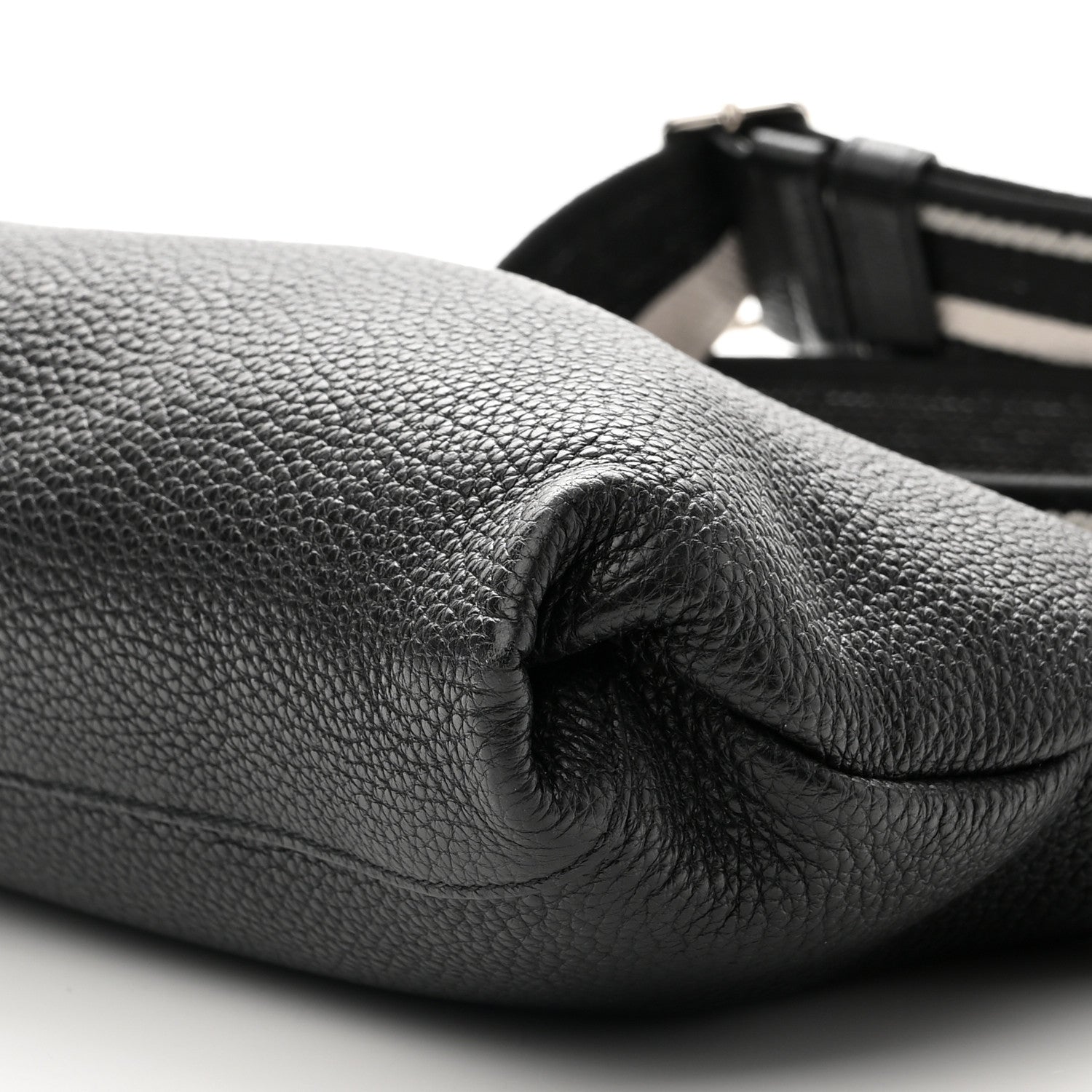 Prada Vitello Daino Crossbody Bag Black 9 of 10
