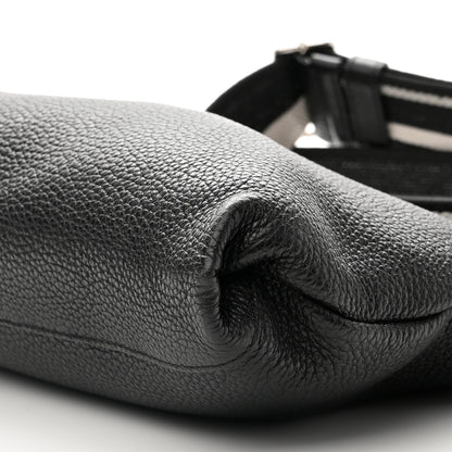 Prada Vitello Daino Crossbody Bag Black 9 of 10