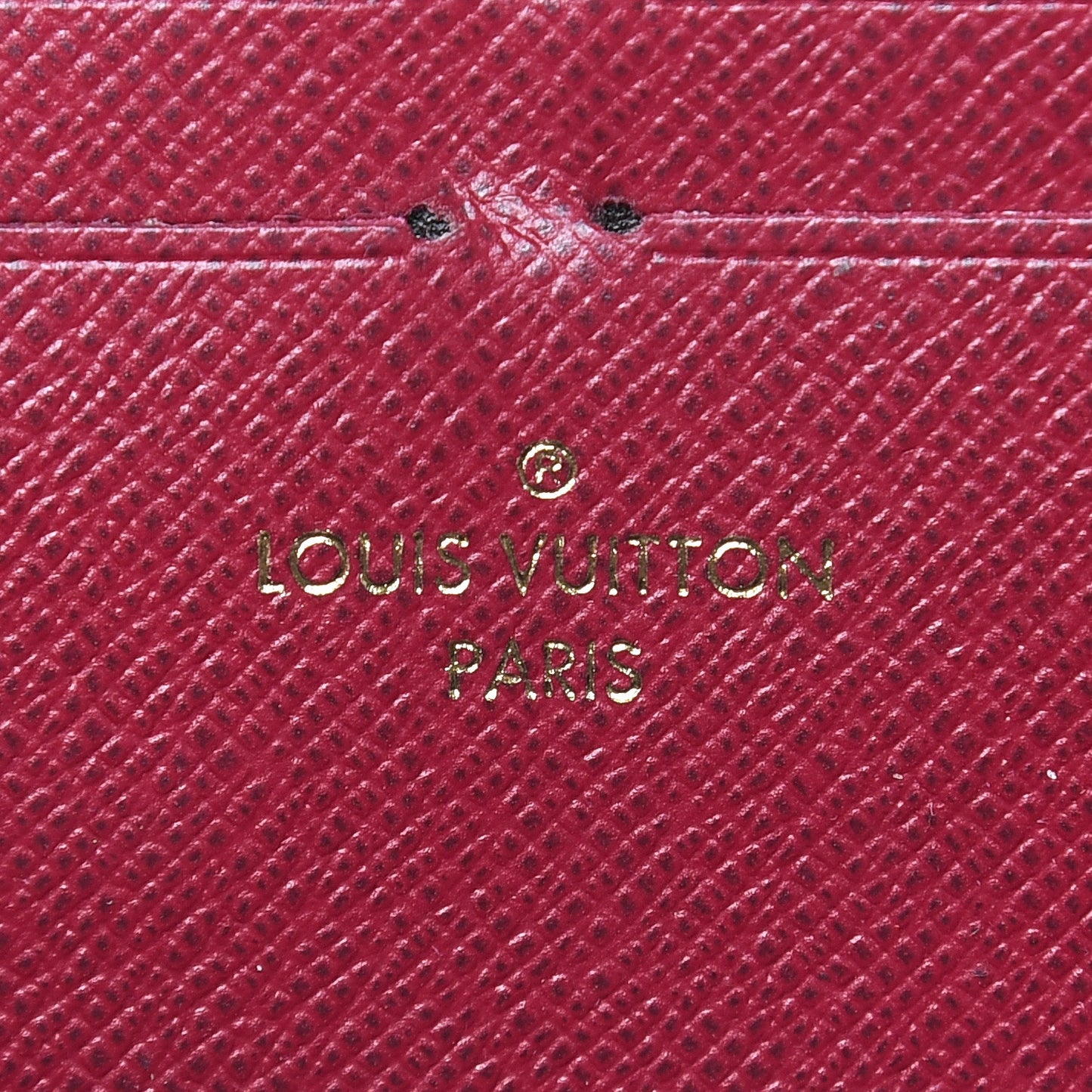 Monogram Clemence Wallet Fuchsia