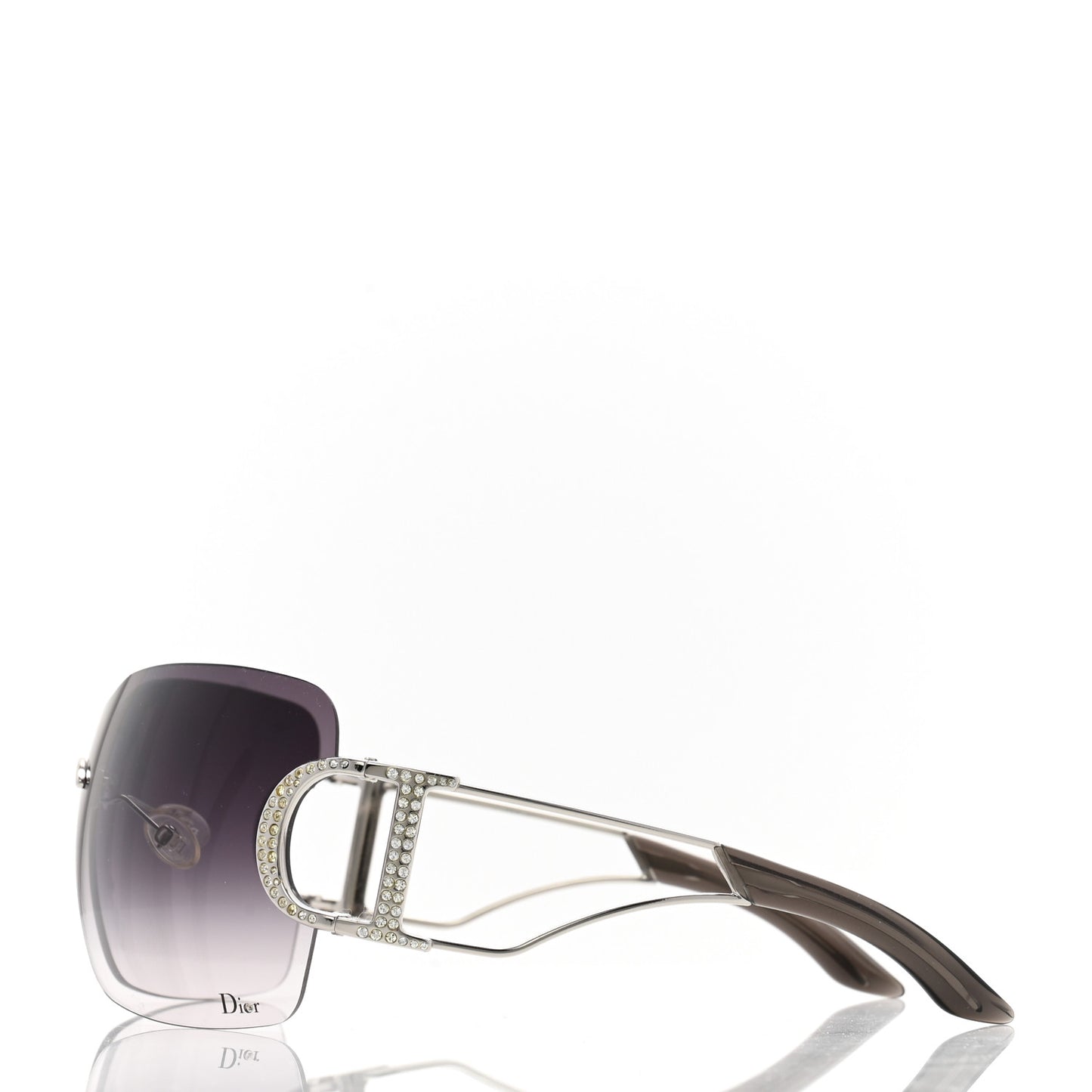 Crystal Diorly 1 Sunglasses Black
