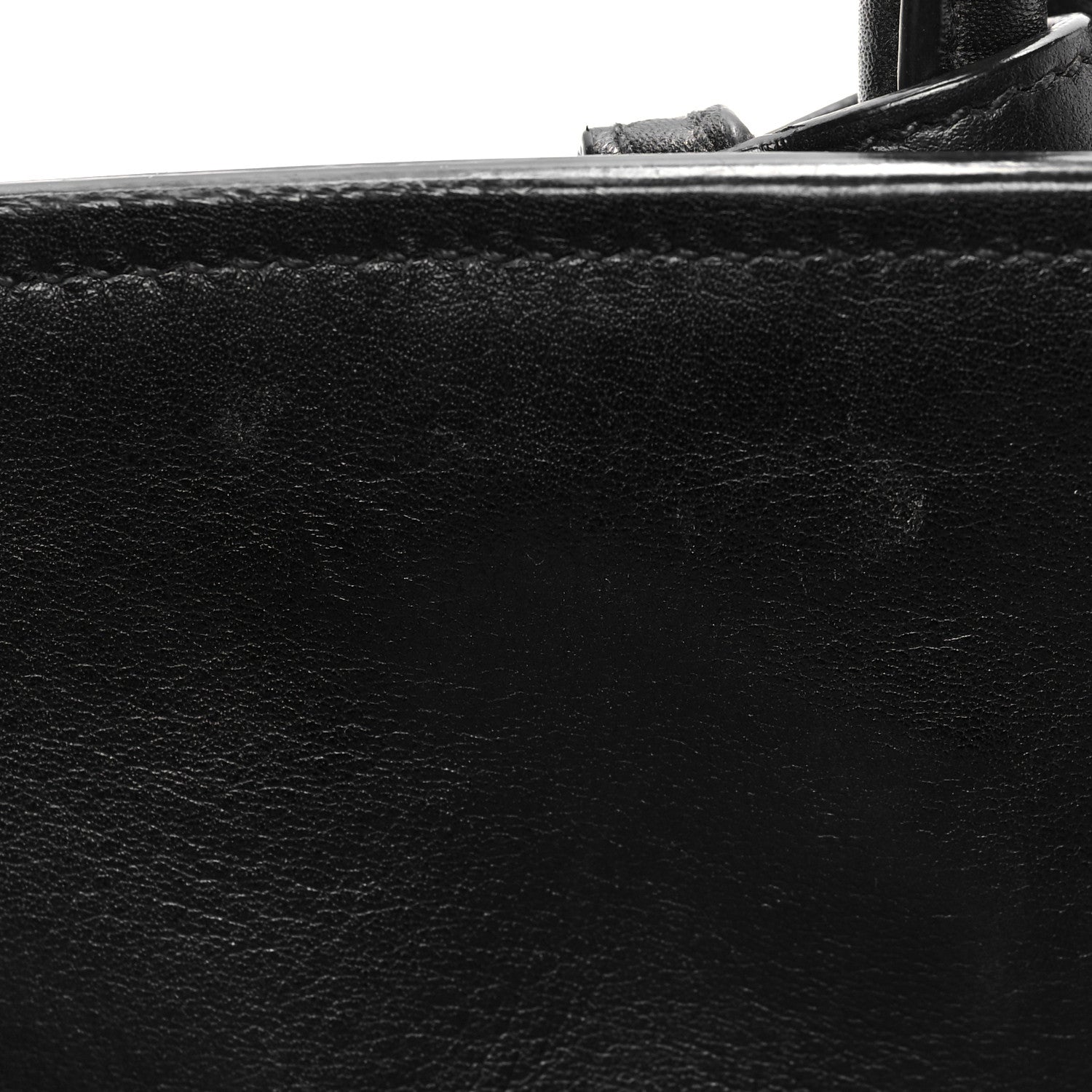 Prada City Calf Front Pocket Tote Black 6 of 7