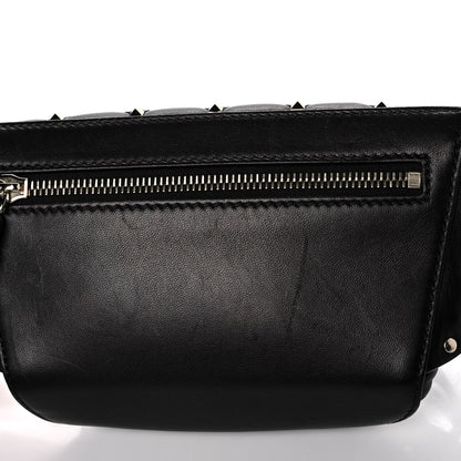 Valentino Garavani Lambskin Rockstud Spike Belt Bag 85 Black 11 of 12