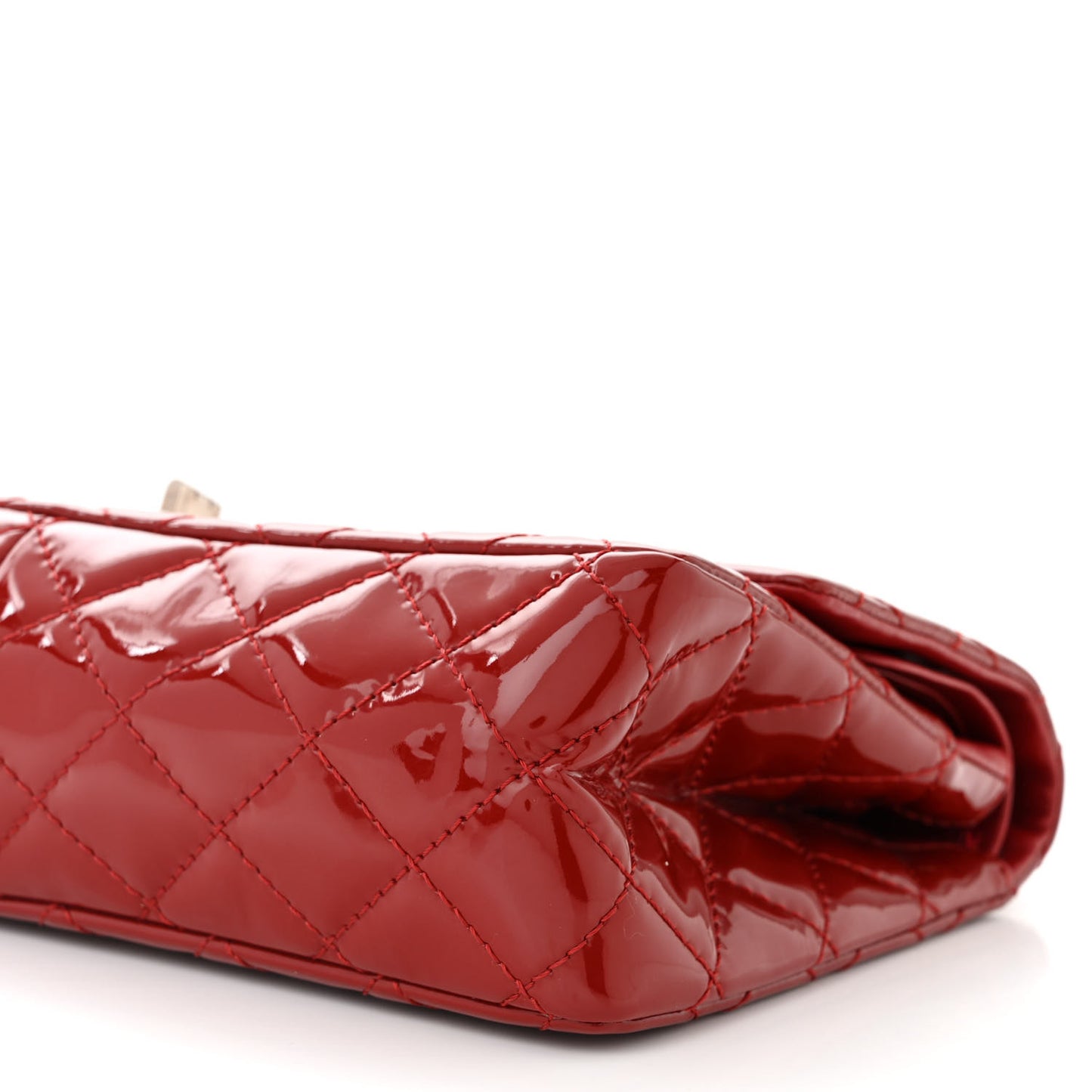 Patent Quilted 2.55 Reissue 226 Flap Red