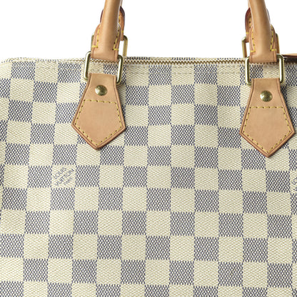 Louis Vuitton Damier Azur Speedy 30 10 of 10